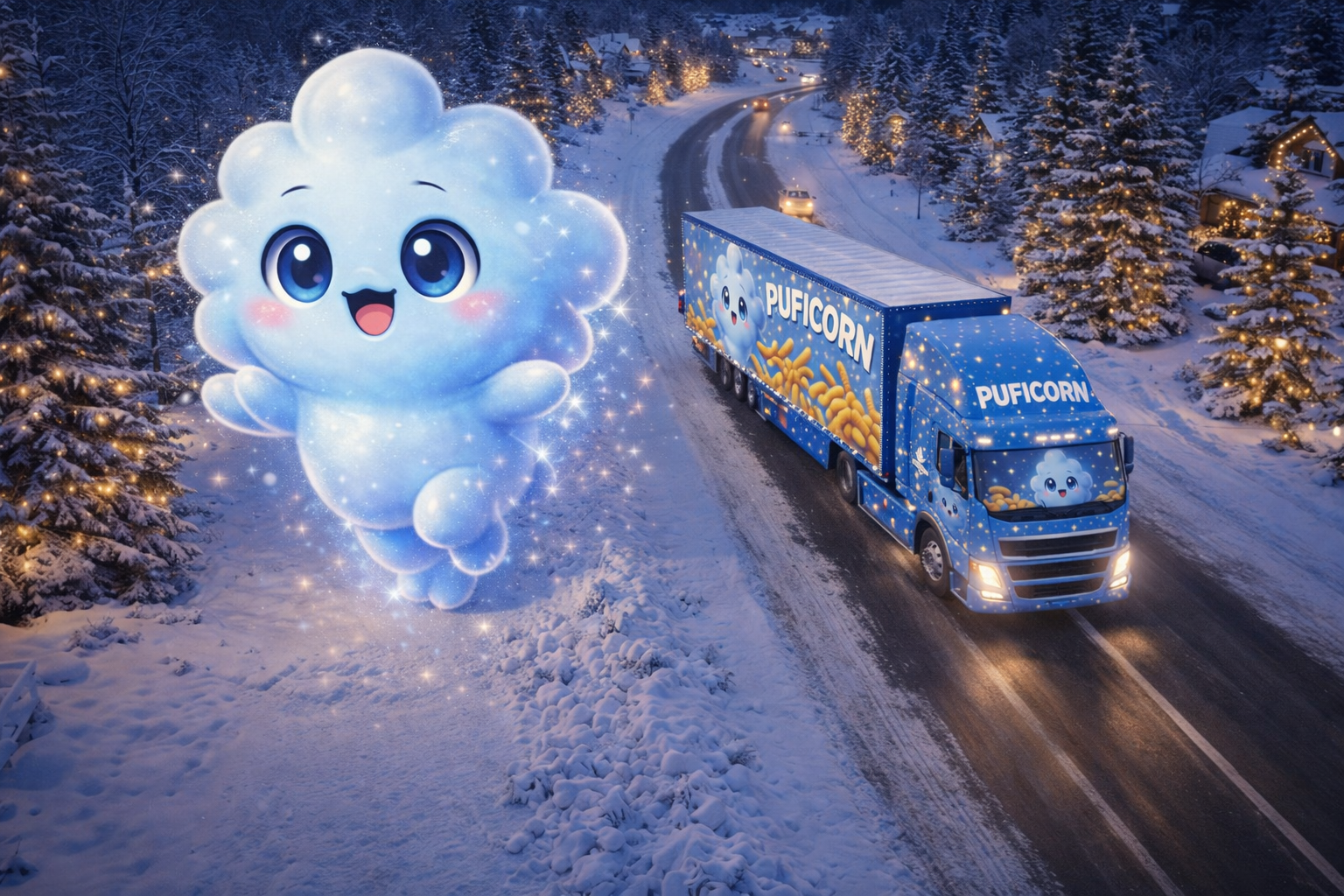 PufiCorn Truck